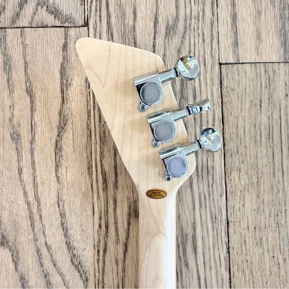 Loog Mini Pink Toy Guitar For Kids - Picture 3 of 5